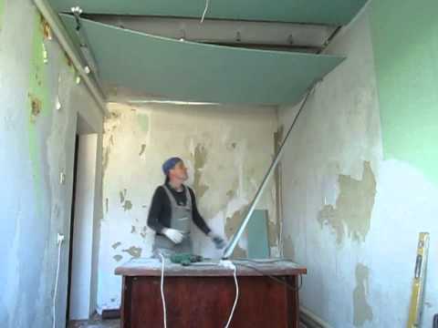       How to hang a drywall
