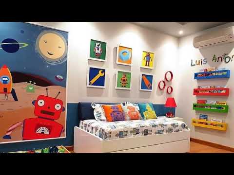 Интерьер  Идеи для дома  Дизайн детской комнаты  Декор стен