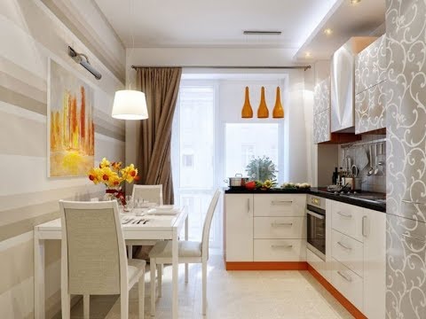      -  -  2017 / Kitchen with Exit to Balcony design photo