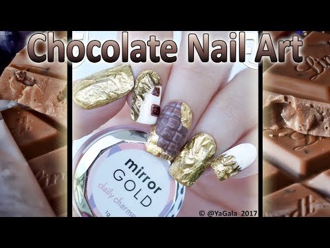 Chocolate nail design /  
