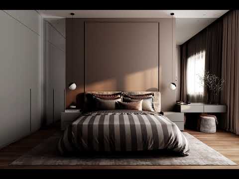 Дизайн современной спальни. Стиль контемпорари